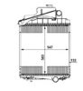 NRF 54109 Radiator, engine cooling